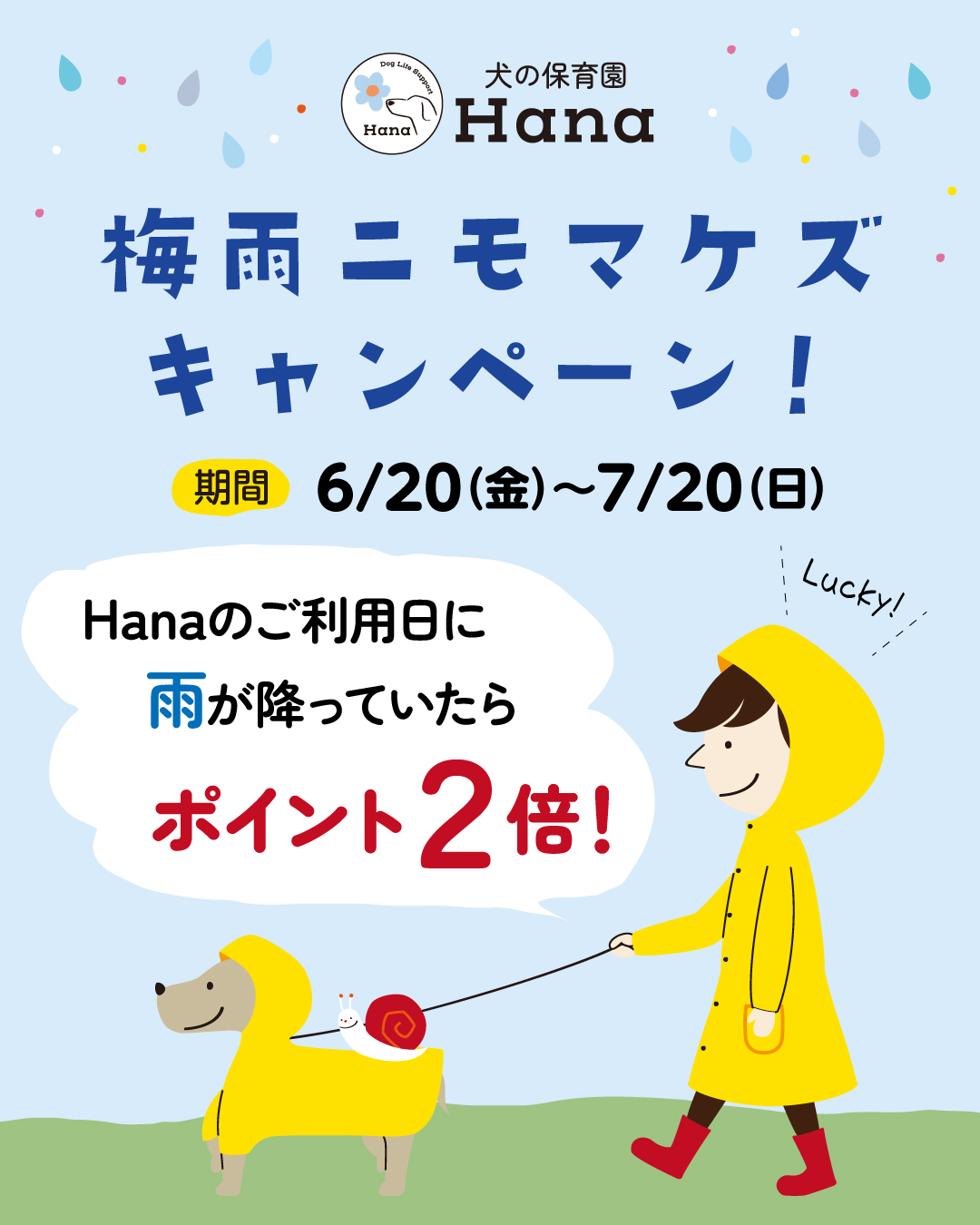 梅雨ニモマケズ
